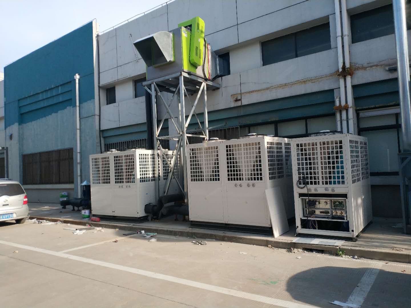 上海松江新橋化妝品工廠裝修凈化工程_十萬(wàn)級(jí)工廠凈化